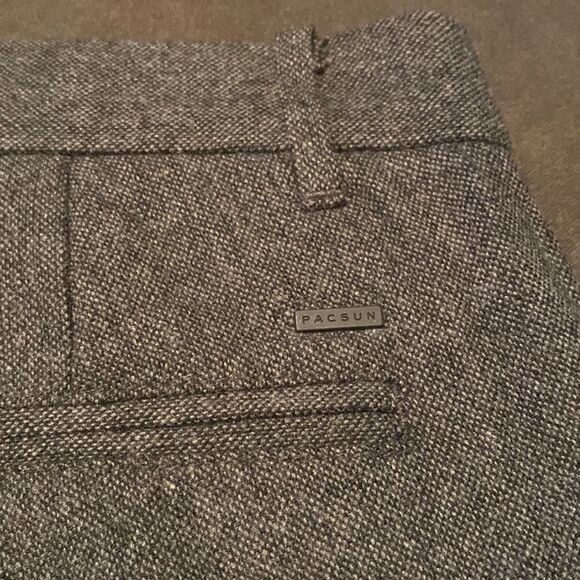 Women’s Pacsun Slim Tapered Wool Blend Pants Size 33 NWT - Picture 11 of 13